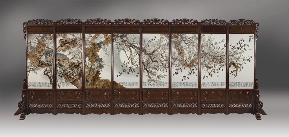 独树一帜的瓷板画艺术