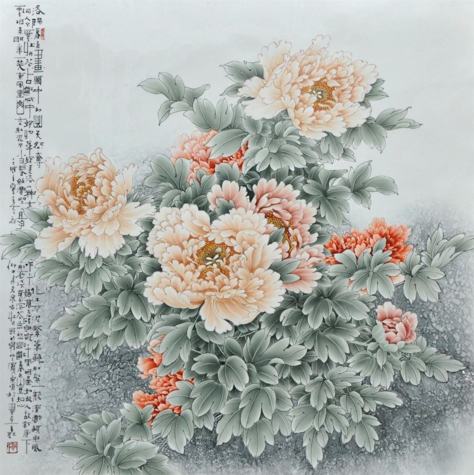 独树一帜的瓷板画艺术