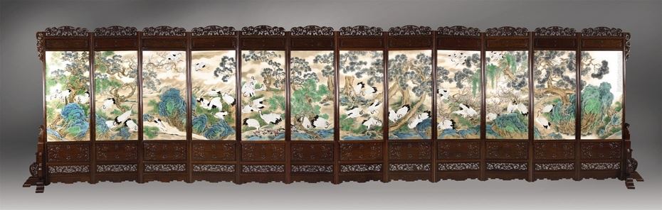 独树一帜的瓷板画艺术