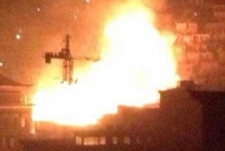 《四川佛学院发生大火》