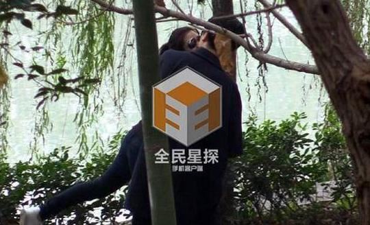 陈晓陈妍希领衔公园激吻缠绵被偷拍的五大明星