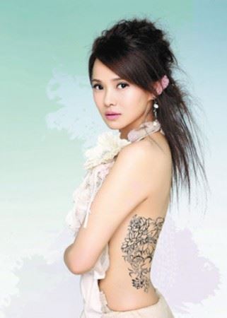 私密处纹身遭曝光的十大女星（图）