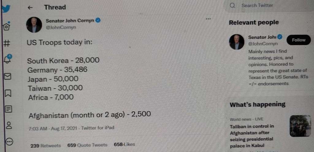 环球时报惊传美军3万人驻台的谣言