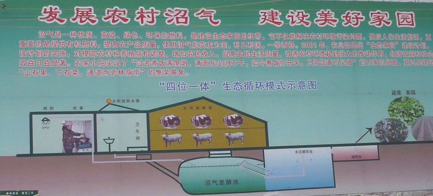 沼气池：中国农村的绿色贡献