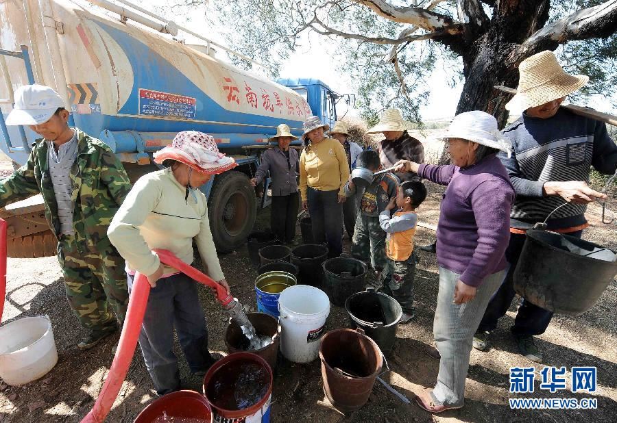 云南楚雄旱情严重