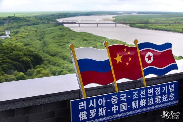 防川,雁鸣闻三国,笑语传三邦,三个国家在这里交界