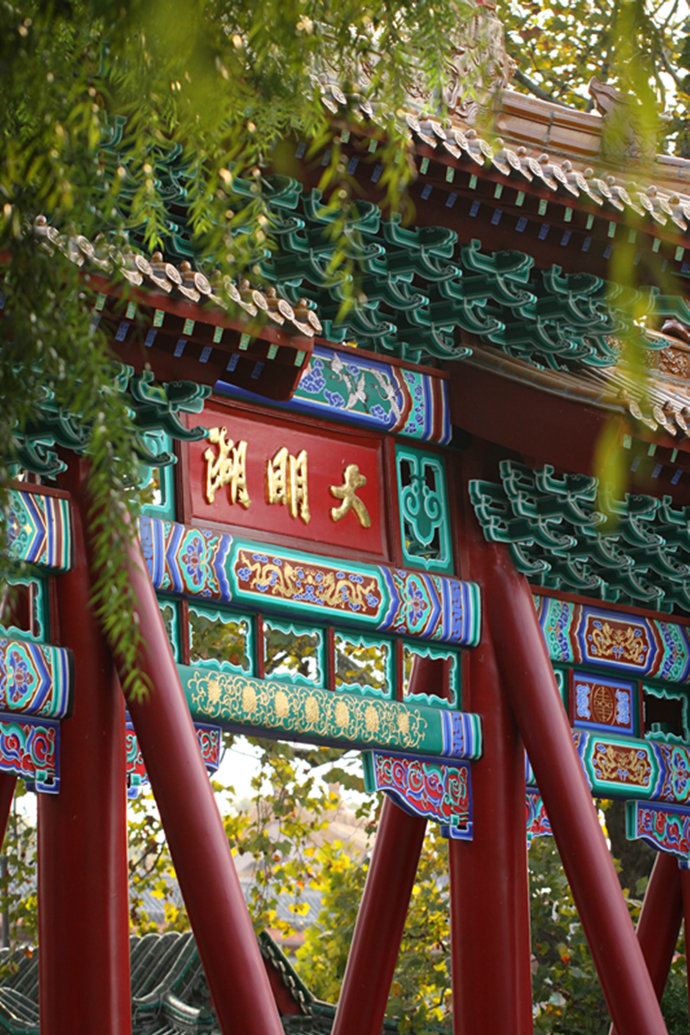 实拍：大明湖寻找我的夏雨荷