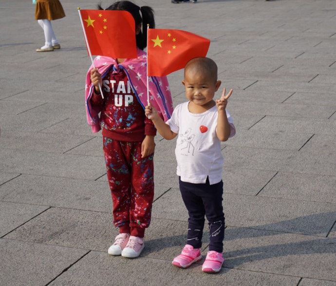 实拍：十一长假期间的天安门广场