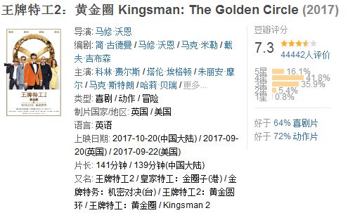 为什么感觉《王牌特工2》比《王牌特工1》差了很多？