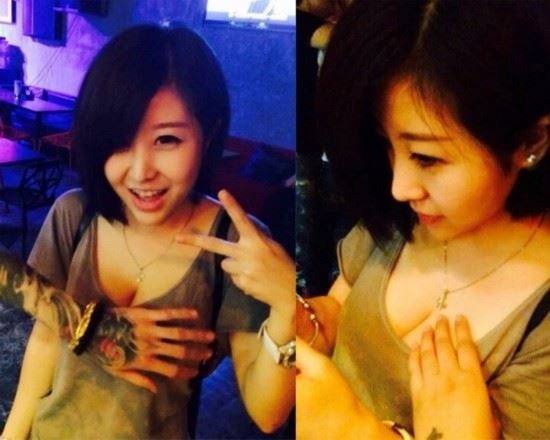 台球美女裁判爆乳一夜走红遭人肉(图)