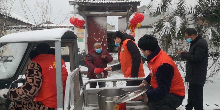 疫情防控:以孝治家杨善庙三支队伍在行动