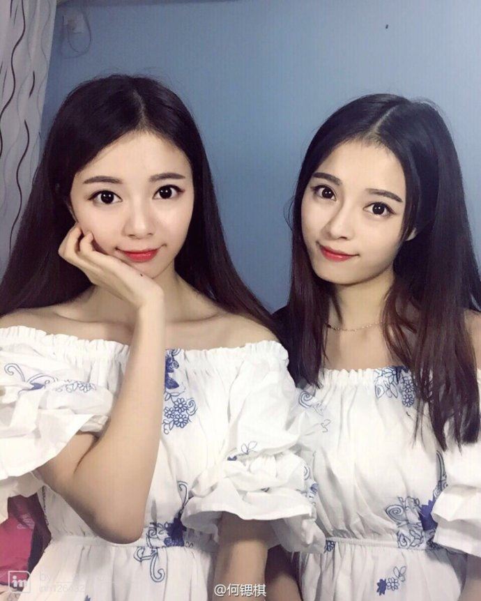 最美双胞胎学霸姐妹花为何爆红网络?(图)