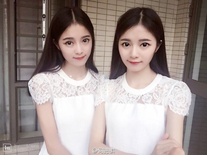 最美双胞胎学霸姐妹花为何爆红网络?(图)