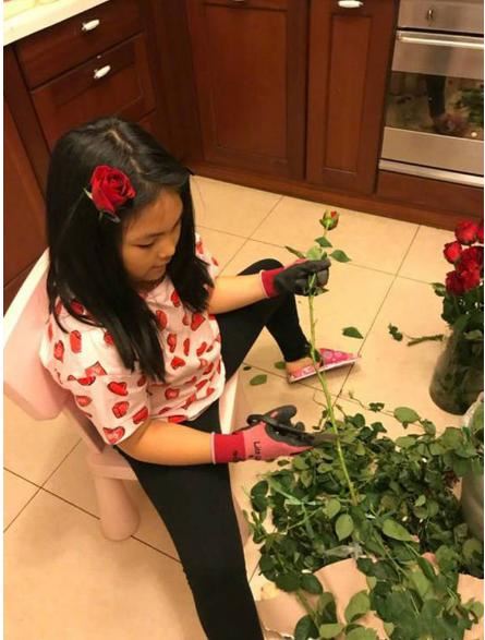 李湘晒王诗龄打高尔夫照片，比田亮女儿森碟运动风采差几条街