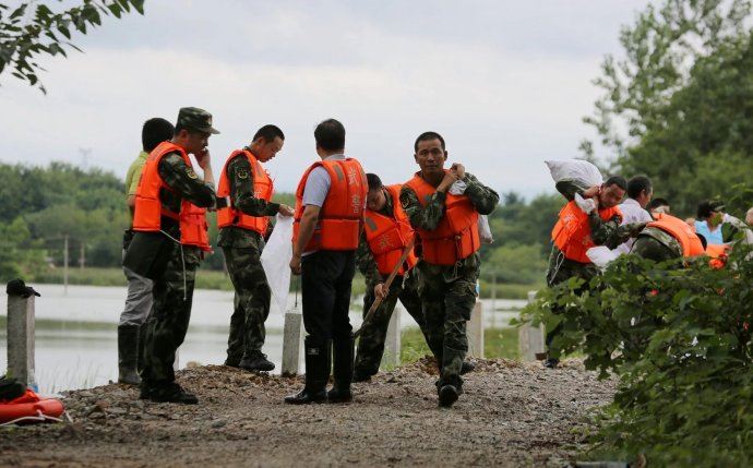 直击：安徽安庆桐城暴雨受灾现场