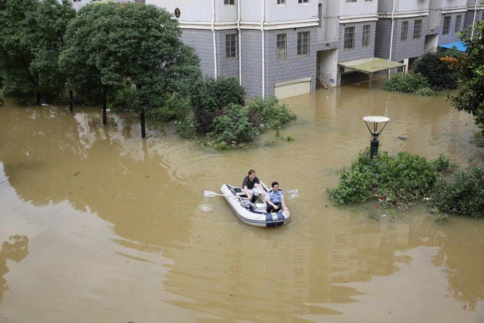 直击：安徽安庆桐城暴雨受灾现场