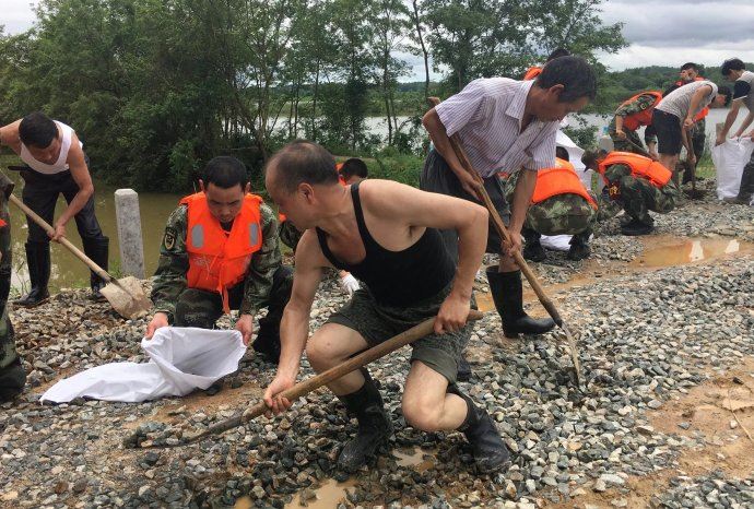 直击：安徽安庆桐城暴雨受灾现场