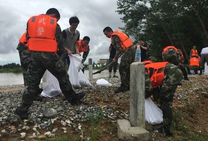 直击：安徽安庆桐城暴雨受灾现场