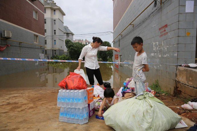 直击：安徽安庆桐城暴雨受灾现场