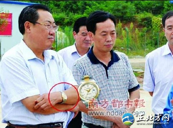 微博达人曝90多戴名表官员 杨达才成唯一落马者
