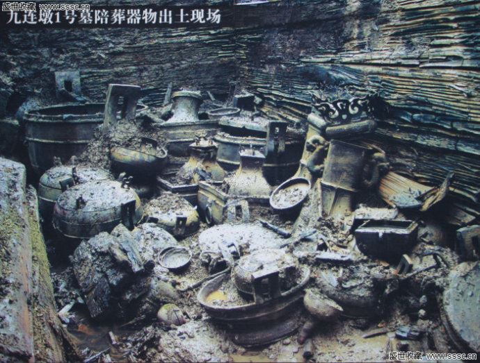 发现：九连墩古墓疑是楚庄王曾孙左司马沈尹戌墓图