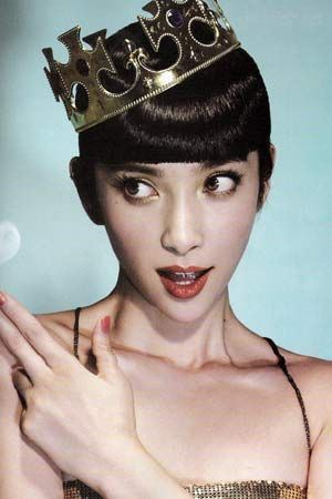 美人李冰冰最吓人的10大发型