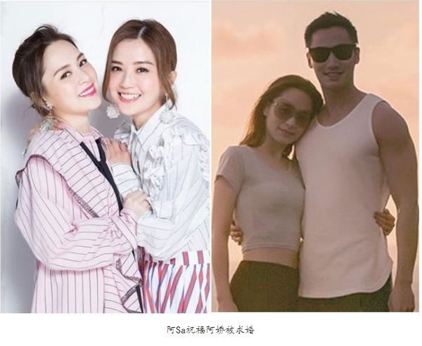 阿娇被求婚不敌谢娜生双胞胎，张杰微博曝女儿个性，何炅当干爹忙