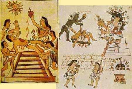 人类活人献祭之玛雅宗教仪式