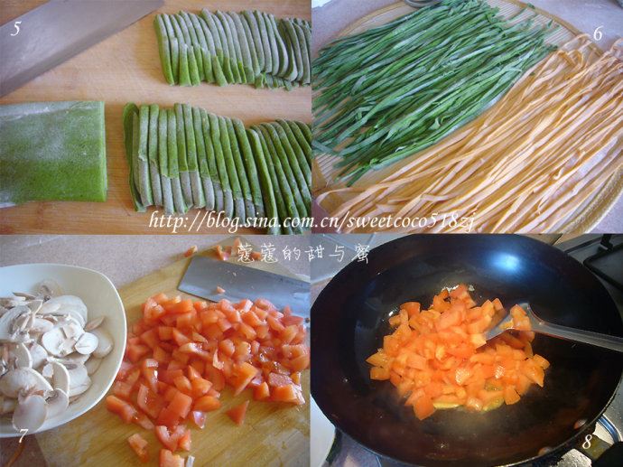 双色蔬菜汤面---针对挑食要用巧办法