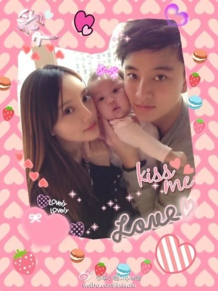 李小璐可爱女儿不同时期成长照曝光（图）