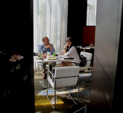 左小青给自己打了80分　（组图）