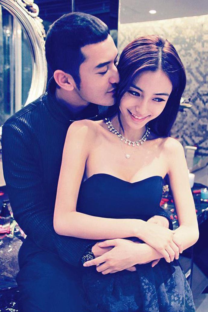 黄晓明Angelababy领证结婚两人热恋亲热照大曝光