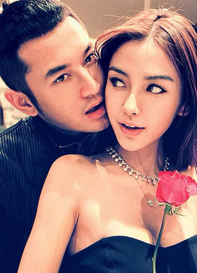 黄晓明Angelababy领证结婚两人热恋亲热照大曝光