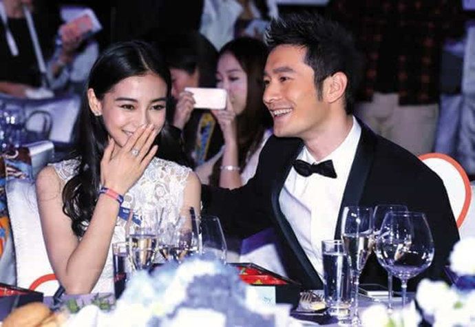 黄晓明Angelababy领证结婚两人热恋亲热照大曝光