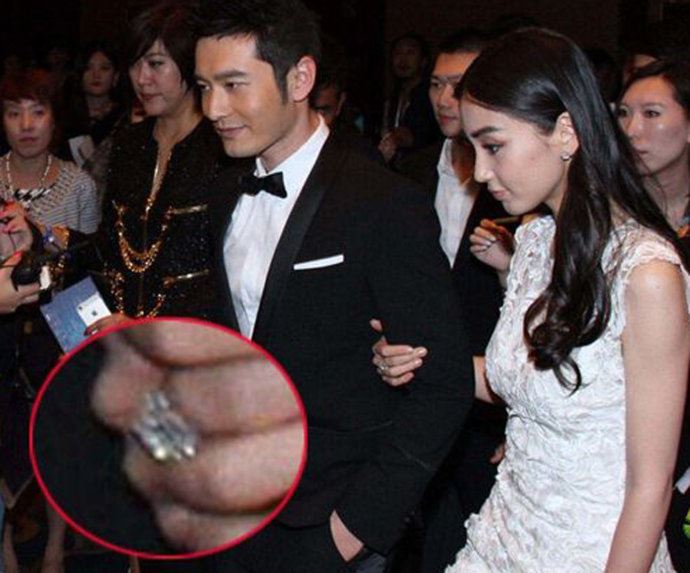 黄晓明Angelababy领证结婚两人热恋亲热照大曝光