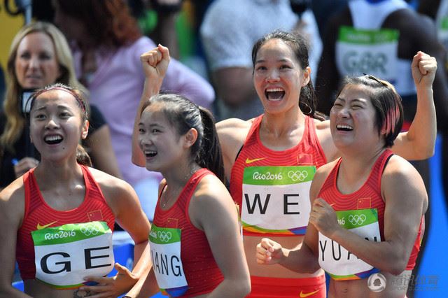 许绍连:美国女子接力重跑政治绑架了体育!