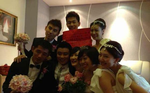 “乒乓战神”王皓大婚30个温馨甜蜜瞬间(图)