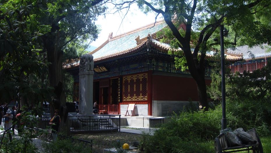 京西香山脚下之北京植物园