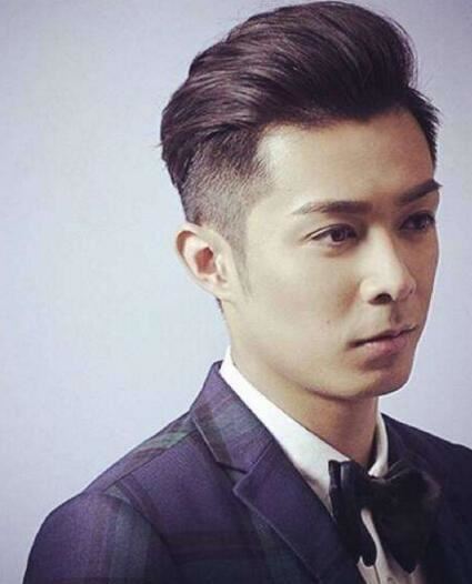 周柏豪发型汇总,常见背头莫西干发型时尚帅气
