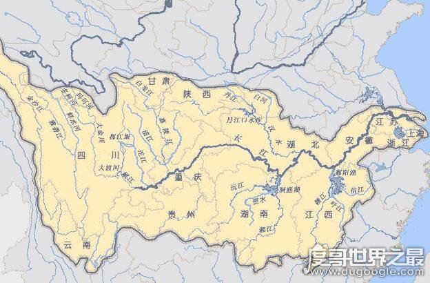 十大中国最长的河流,最长河流是长江有6397千米