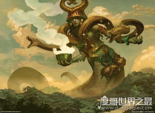 人头蛇身是真的吗,只存在于神话传说中(女娲和美杜莎)