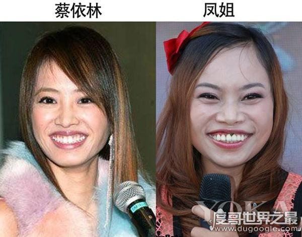 蔡依林整容前后照片对比,整容前(酷似凤姐)遭网友吐槽