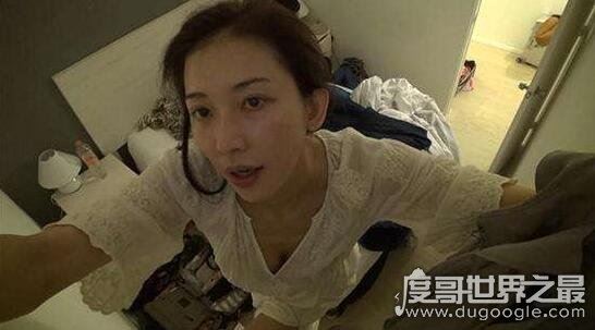 林志玲的裸妆的照片对比，43岁志玲姐姐仍旧少女