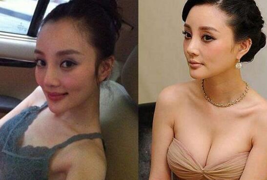 李小璐的胸有多大，结婚后秒变波霸E罩酥胸裸露