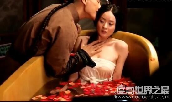 赵丽颖床戏大盘点,被男演员摸腿亲脖子(非常的性感香艳)