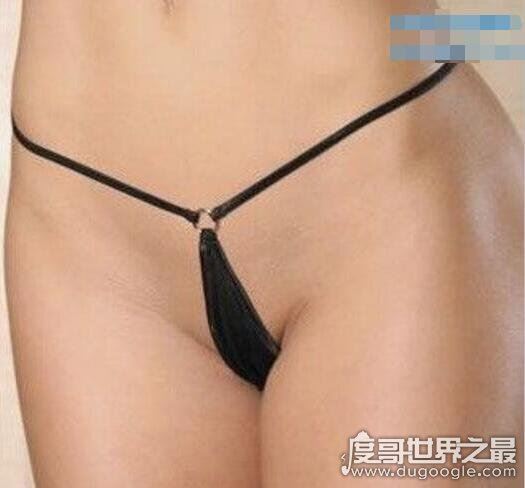 世界最小比基尼，仅一根绳子遮三点(跟没穿一个样)