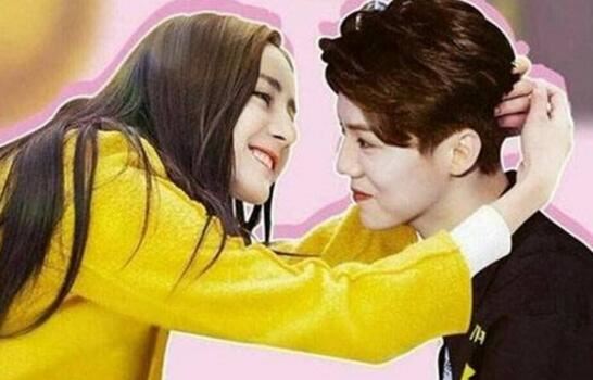 迪丽热巴和鹿晗亲吻照曝光，迪丽热巴秒删告白微博