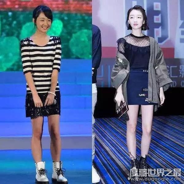 周冬雨身高实际只有156厘米,看丑小鸭如何变成白天鹅