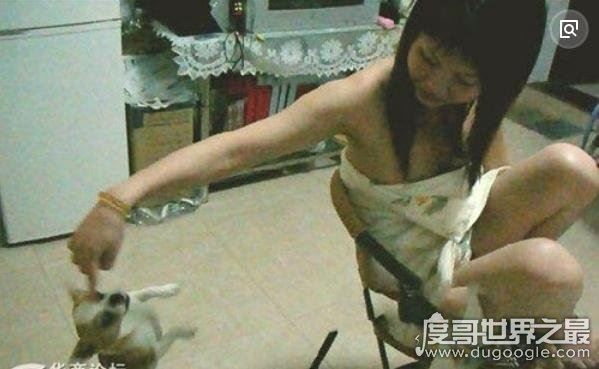 挤奶门事件图片,90后美女挤奶喂狗惊呆网友(疑造假)