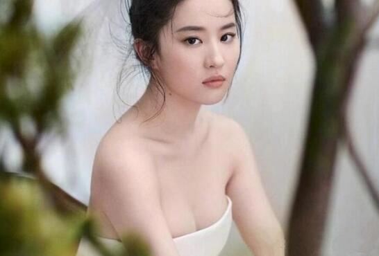 刘亦菲的胸有多大,神仙姐姐B罩胸型完美不油腻